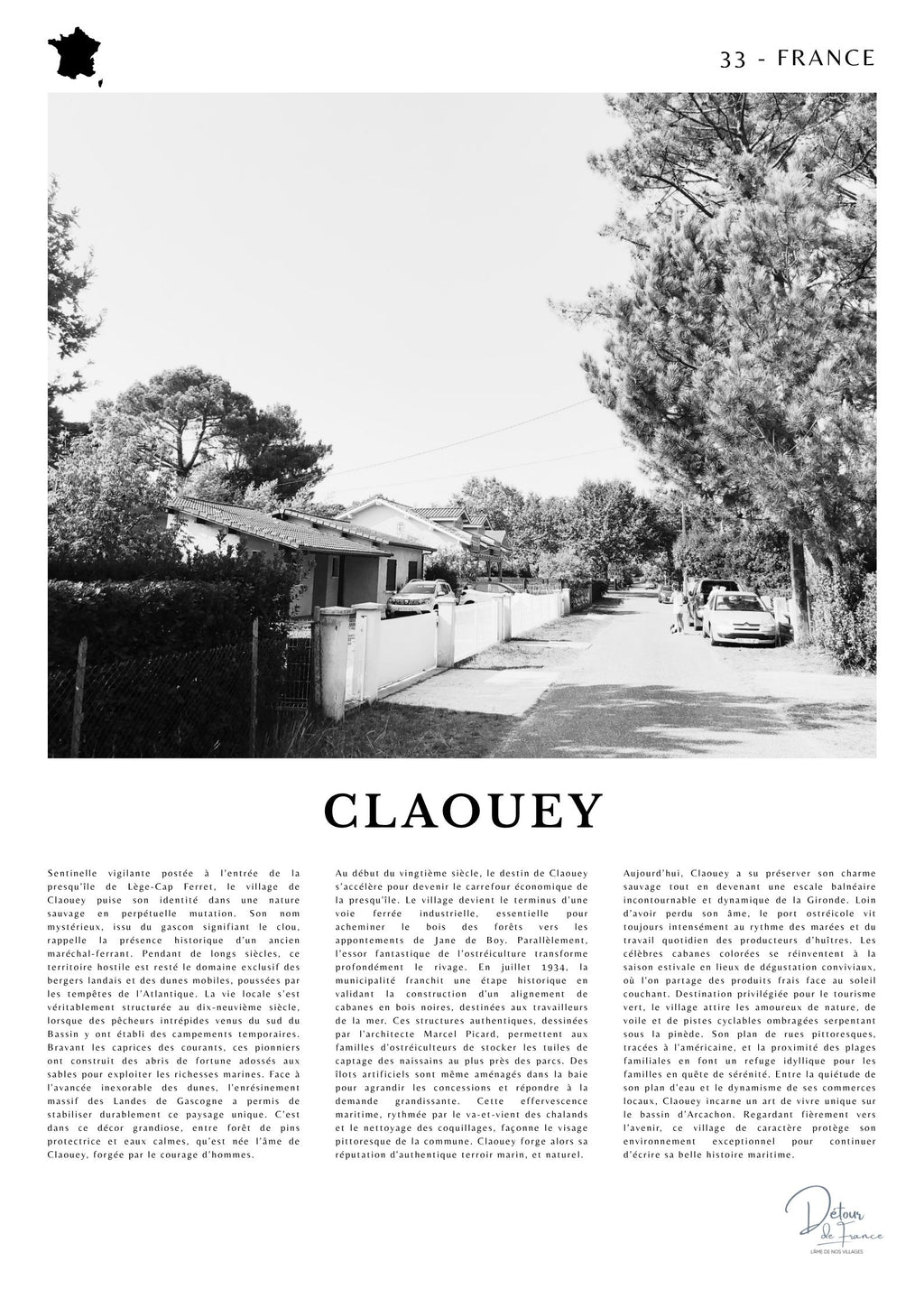 Affiche Claouey
