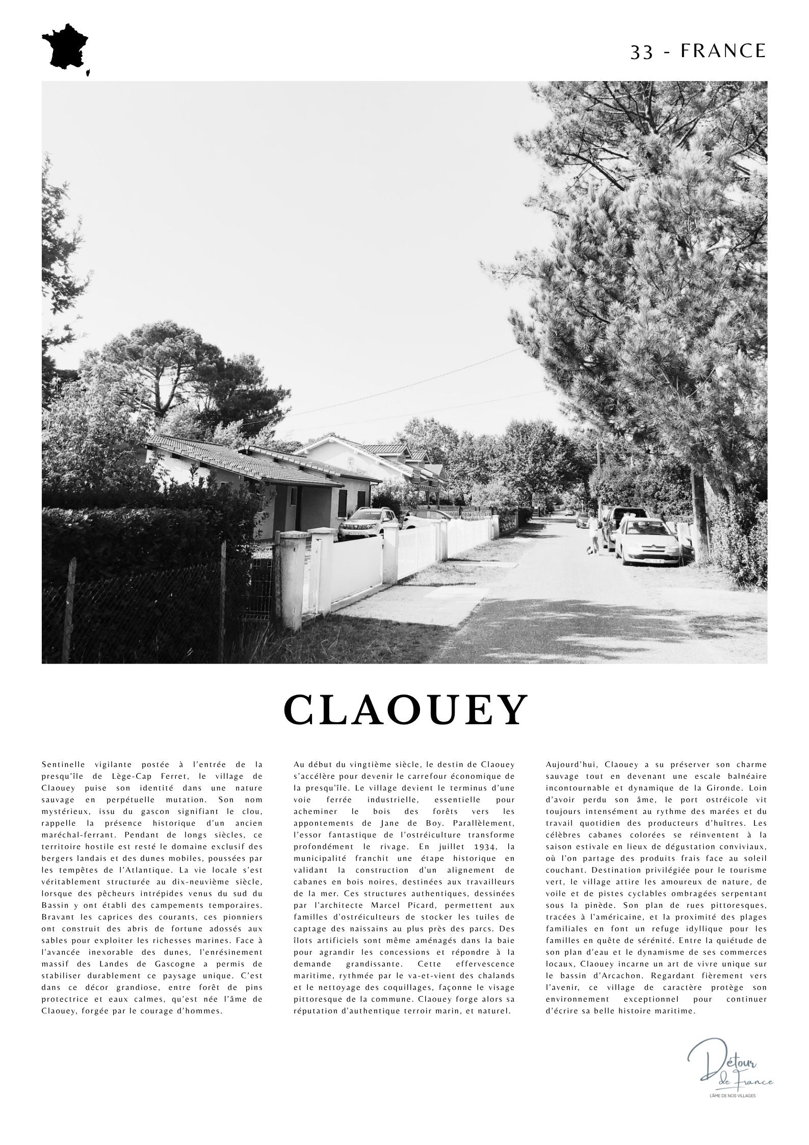 Affiche Claouey