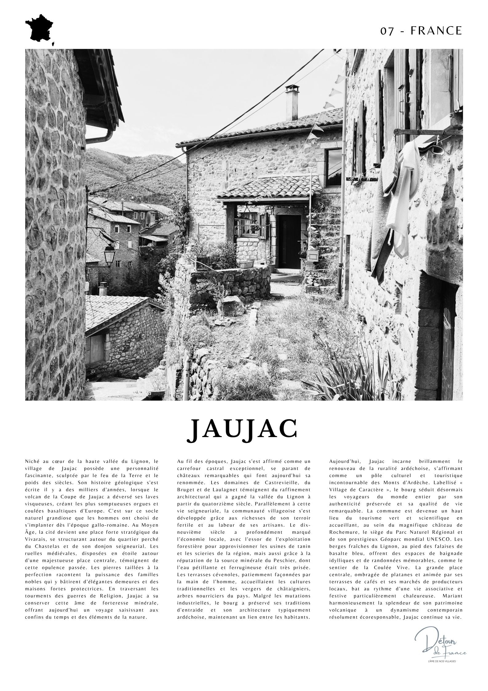 Affiche Jaujac