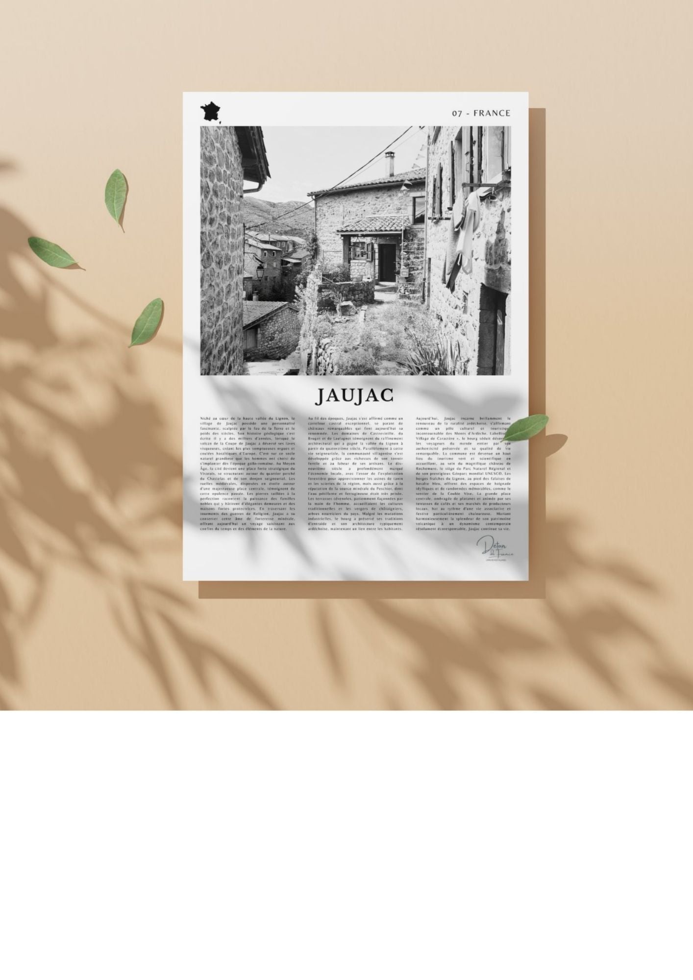 Affiche Jaujac